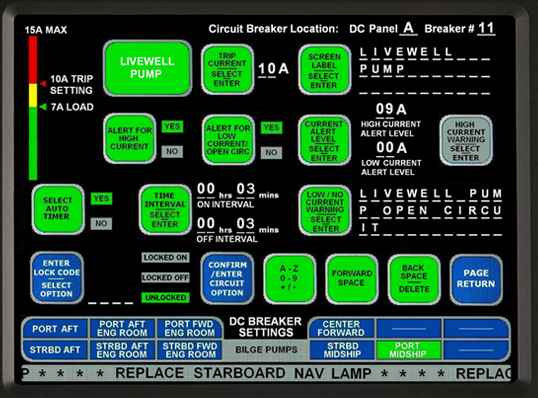 BENTLEY MARINE Touch Screen